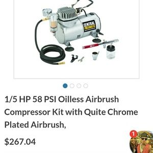 Centralpneumatic mini air compressor